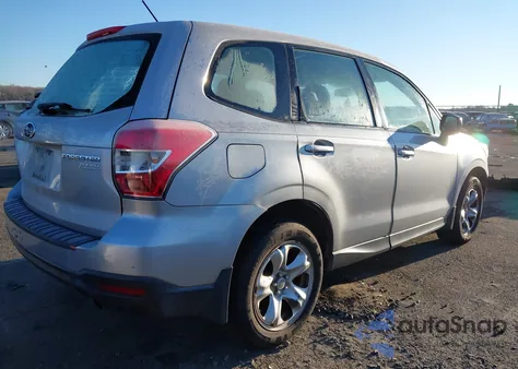 2014 Subaru Forester 2.5I from USA, damaged, VIN JF2SJAAC2EH510851